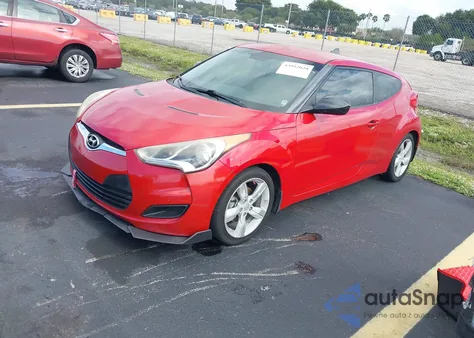2013 Hyundai Veloster Base W/Gray from USA, damaged, VIN KMHTC6AD7DU145703